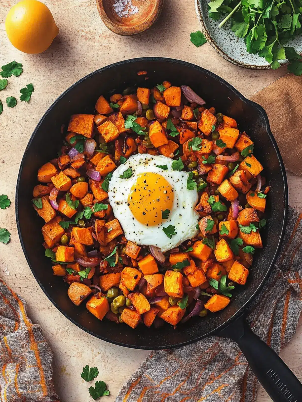 Irresistible Skillet Sweet Potato Breakfast Hash in 30 Minutes 4 Skillet Sweet Potato Breakfast Hash