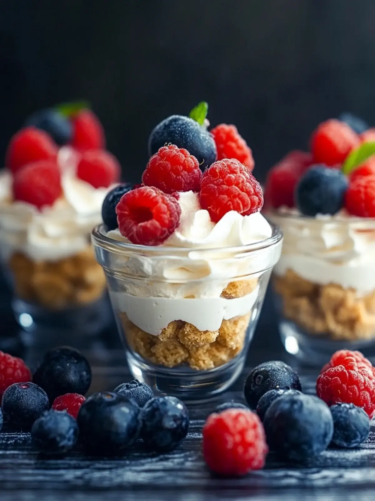 Delicious Berry Vanilla Cheesecake Parfaits for Summer Bliss 5 Berry Vanilla Cheesecake Parfaits