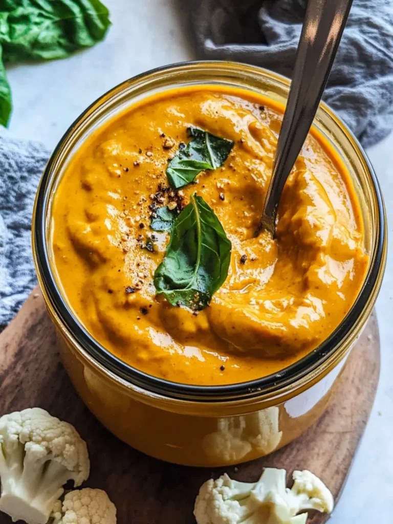 Instant Pot Vegan Pumpkin Vodka Sauce, with Cashews and Cauliflower