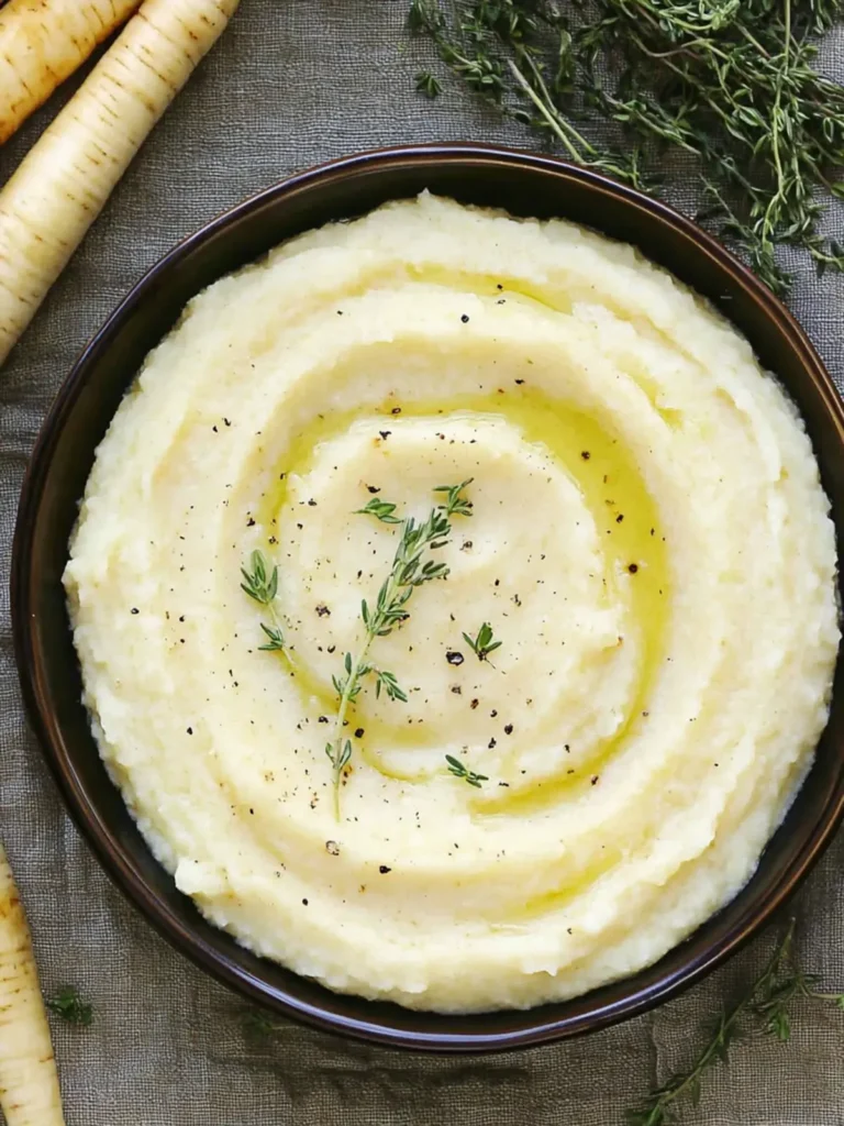 Parsnip puree recipe