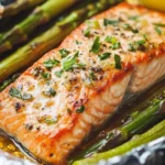 Baked Lemon Salmon and Asparagus Foil Pack in 30 Minutes 2 Baked Lemon Salmon and Asparagus Foil Pack