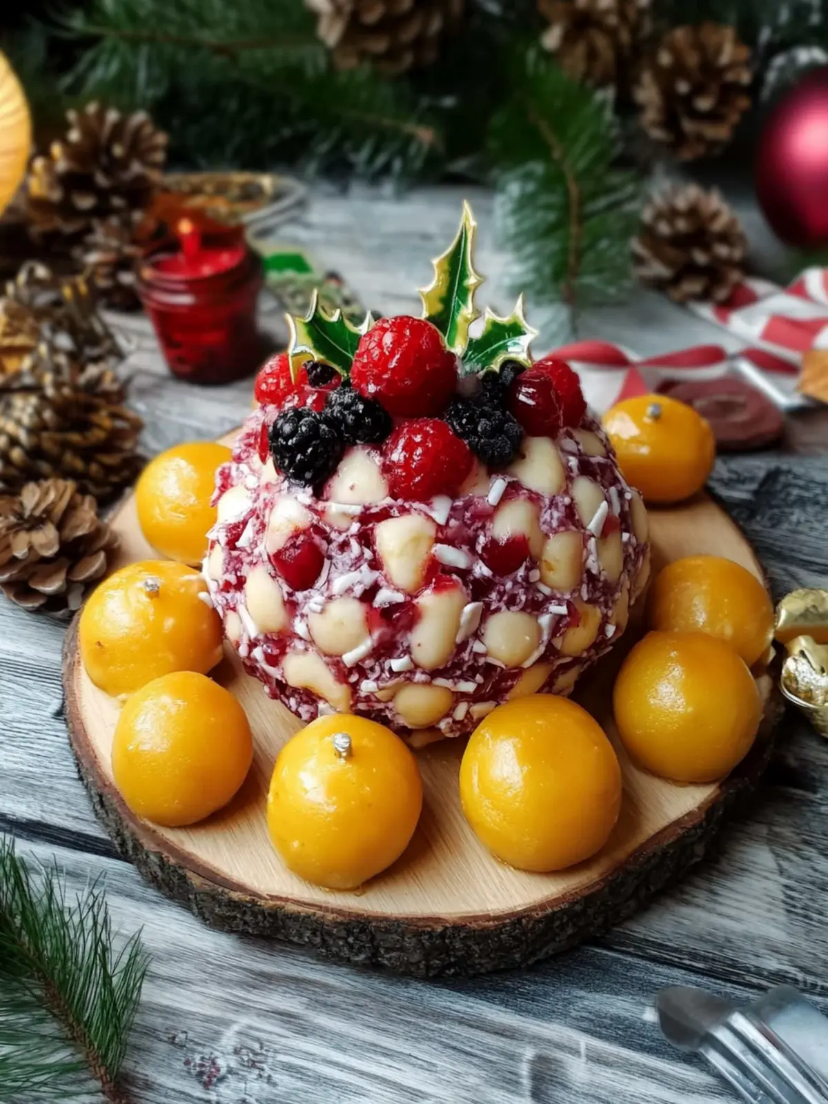 Festive Cheese Ball Recipe
