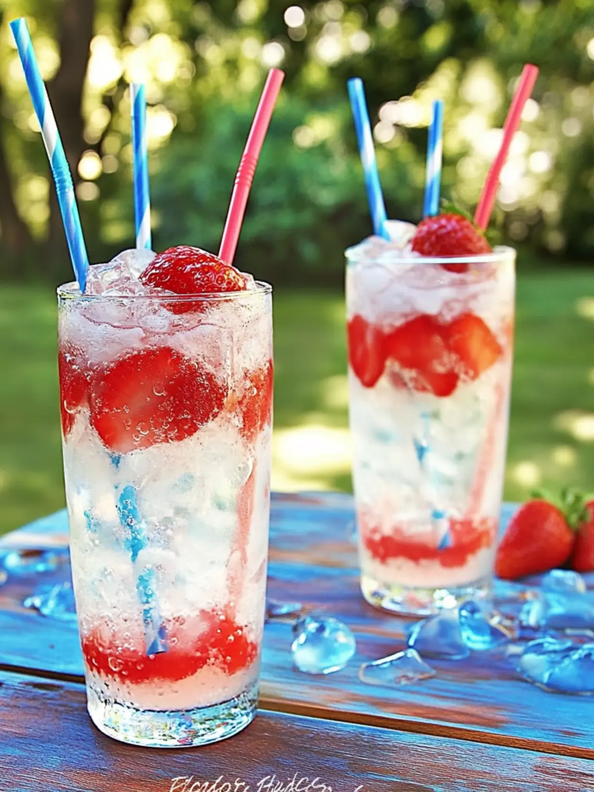 Colorful July 4th Layered Drinks to Wow Your Summer Party 3 July 4th Layered Drinks