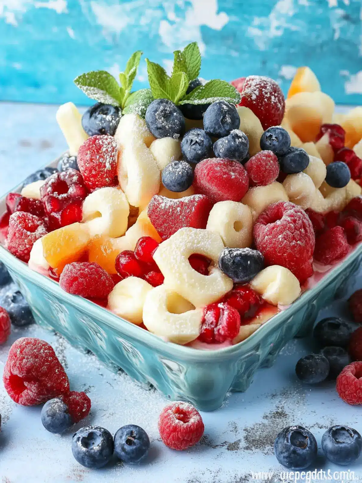 Delicious Easy Flag Fruit Dessert for Summer Celebrations 2 Easy Flag Fruit Dessert