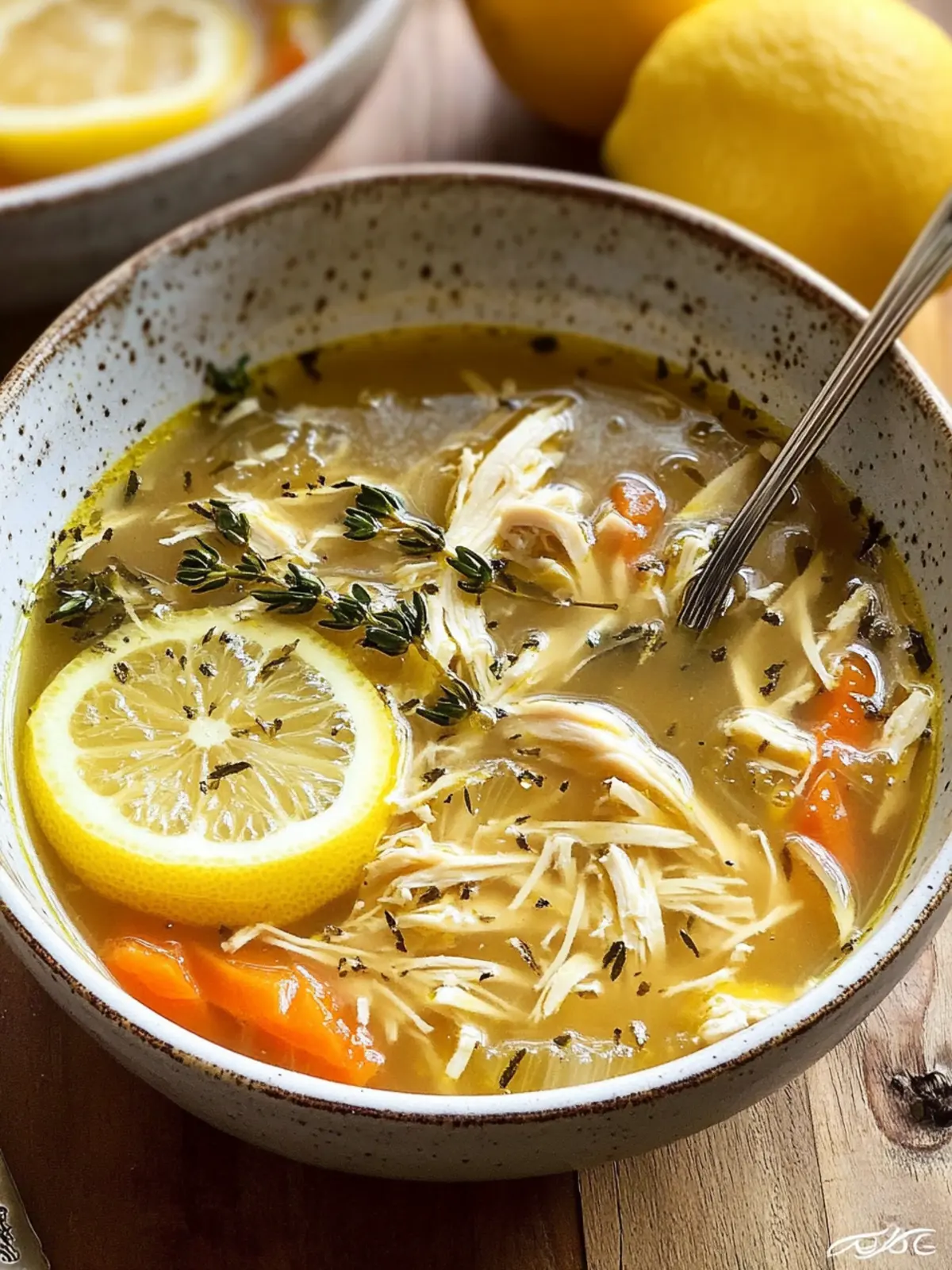 Crockpot Chicken Lemon Soup: A High-Protein Cozy Delight 5 Crockpot Chicken Lemon Soup