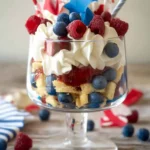 Easy Red White And Blue Trifle