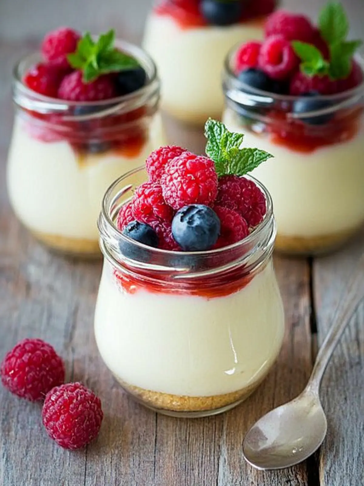 Delicious Cheesecake in a Jar: Easy, No-Bake Delight 2 Cheesecake in a Jar