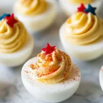 4th of July Deviled Eggs