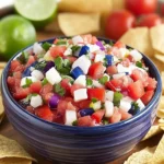 Fresh Red, White and Blue Salsa for Vibrant Summer Celebrations 45 Red, White and Blue Salsa