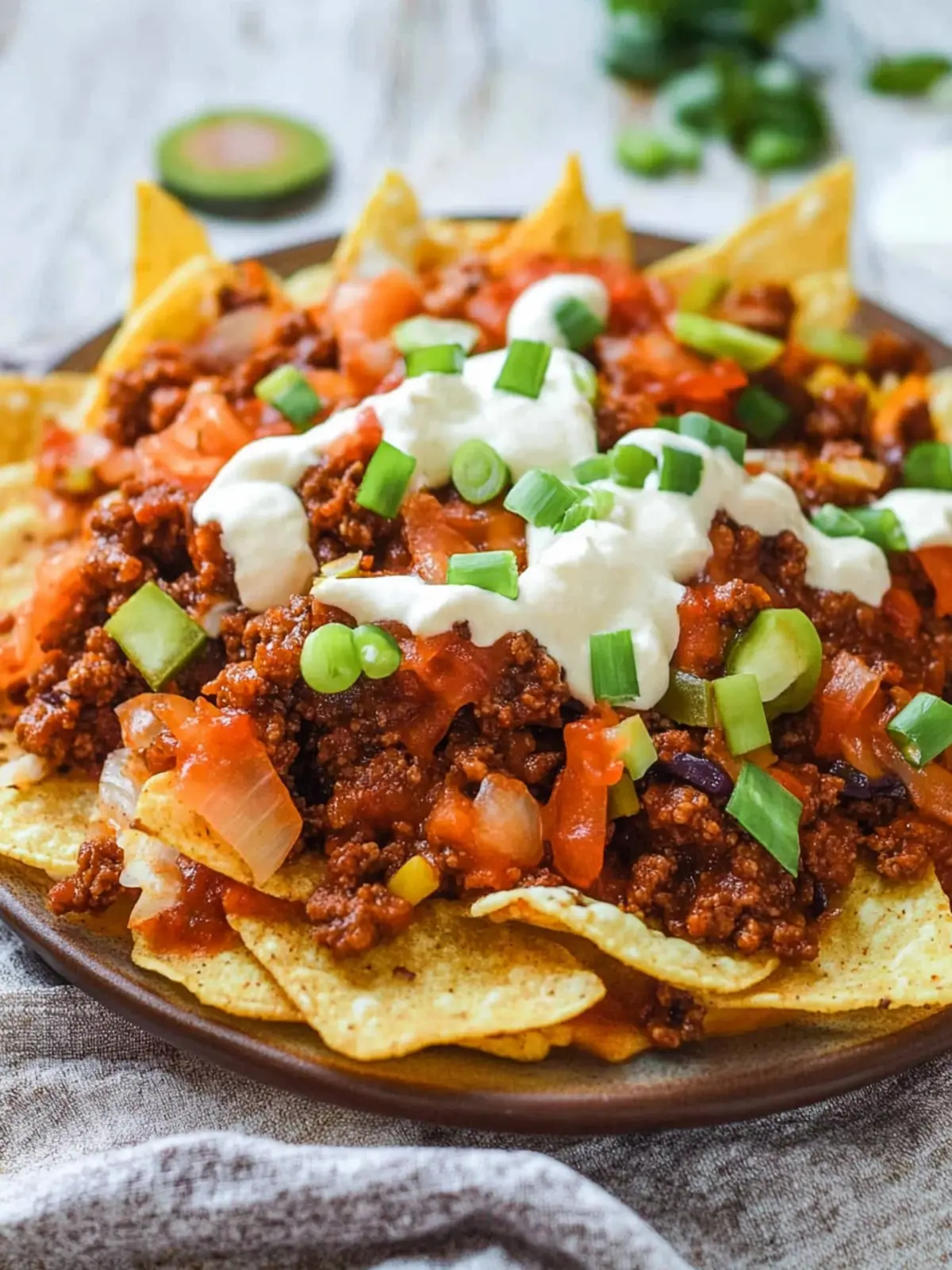 Crispy Sloppy Joe Nachos Recipe