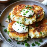 Loaded Mashed Potato Cakes