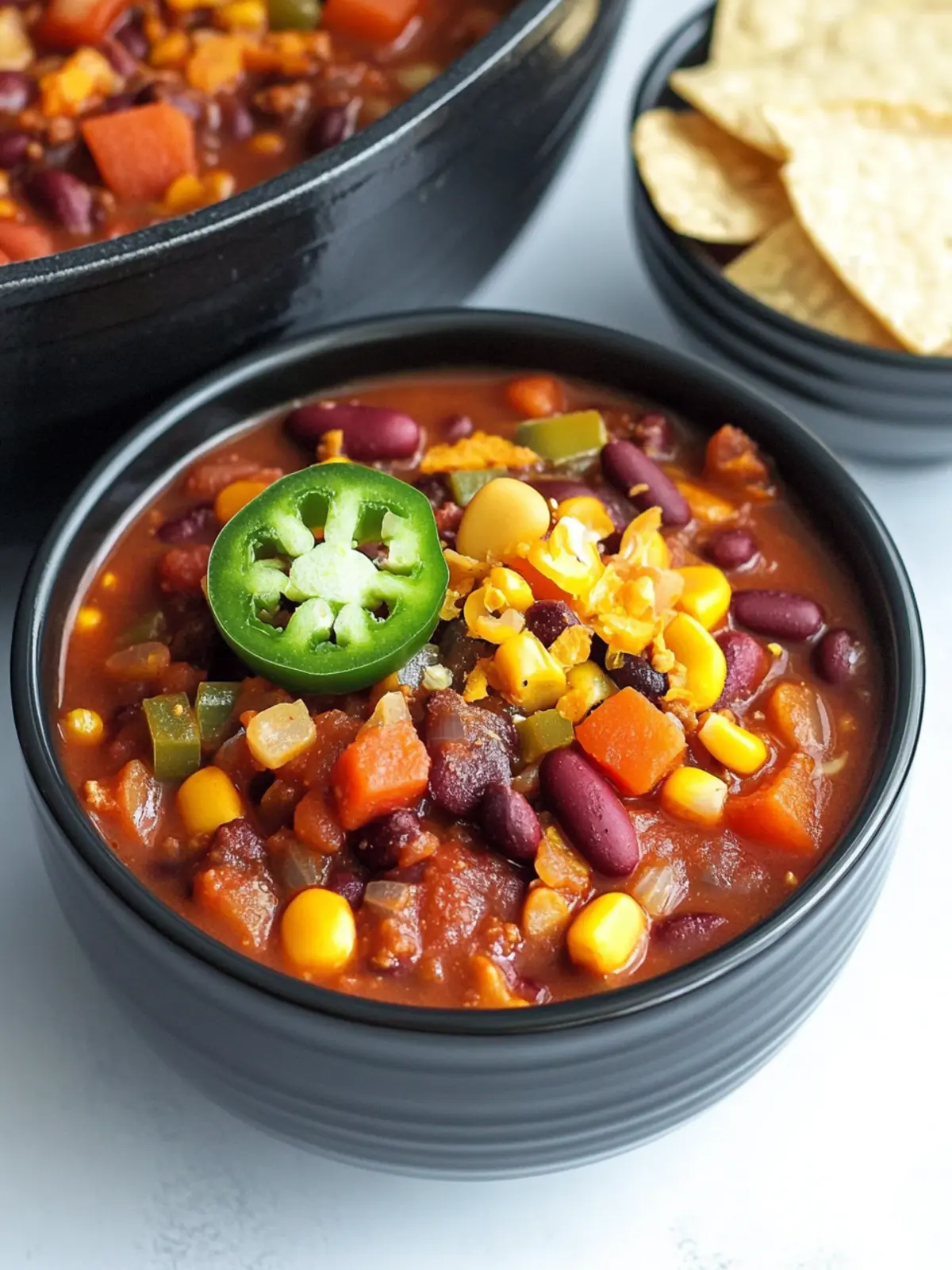 Hearty Easy Slow Cooker Vegan Chili for Cozy Nights 4 Easy Slow Cooker Vegan Chili