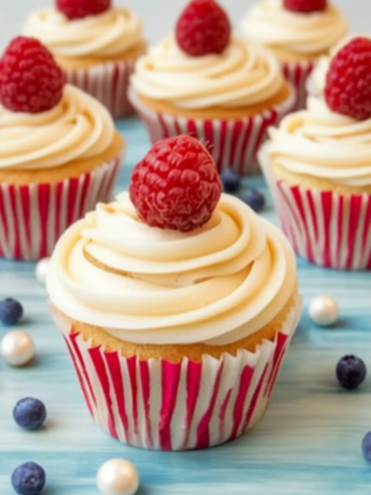 All American Vanilla Vegan Cupcakes