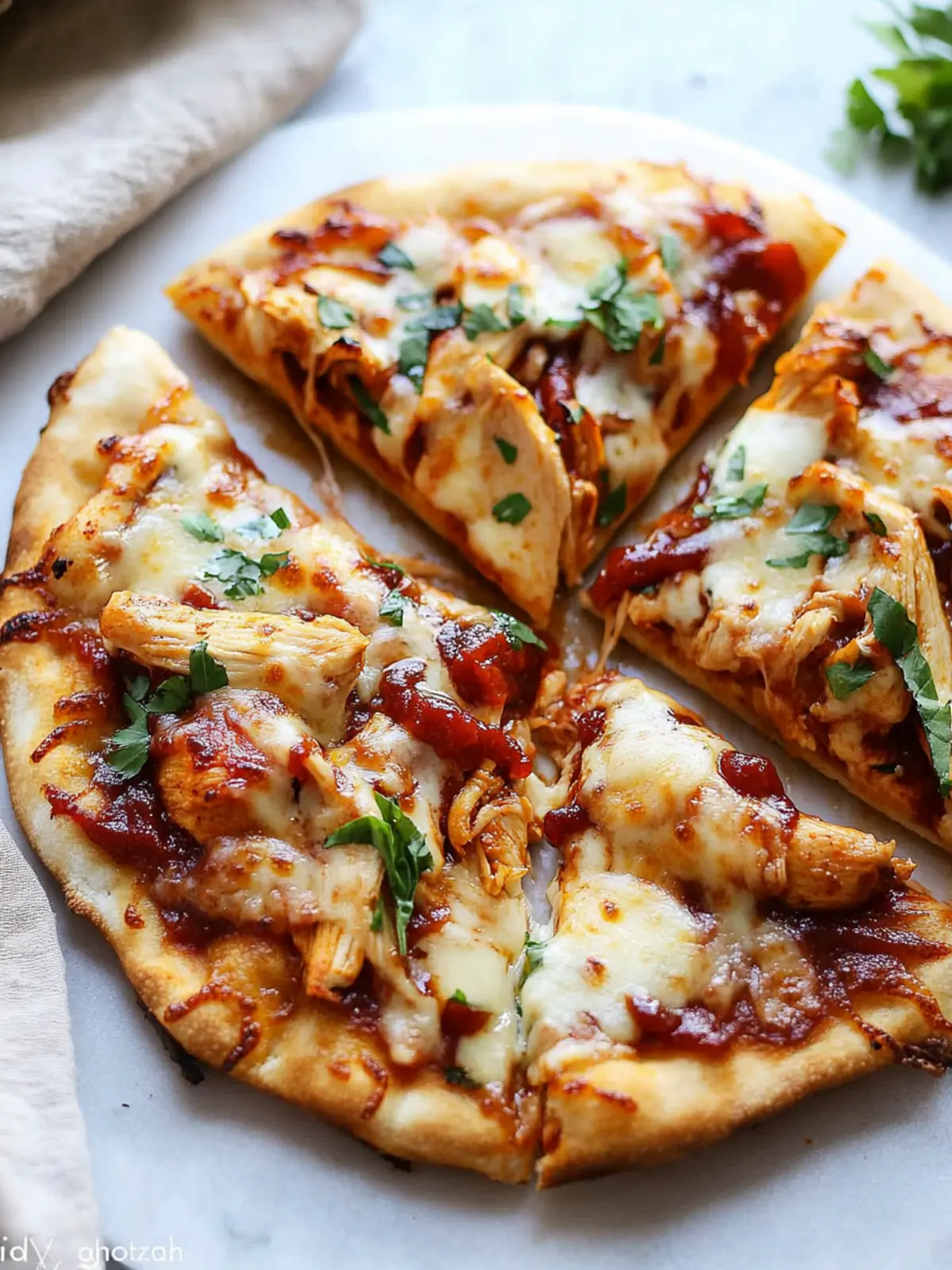 BEST BBQ CHICKEN PIZZA