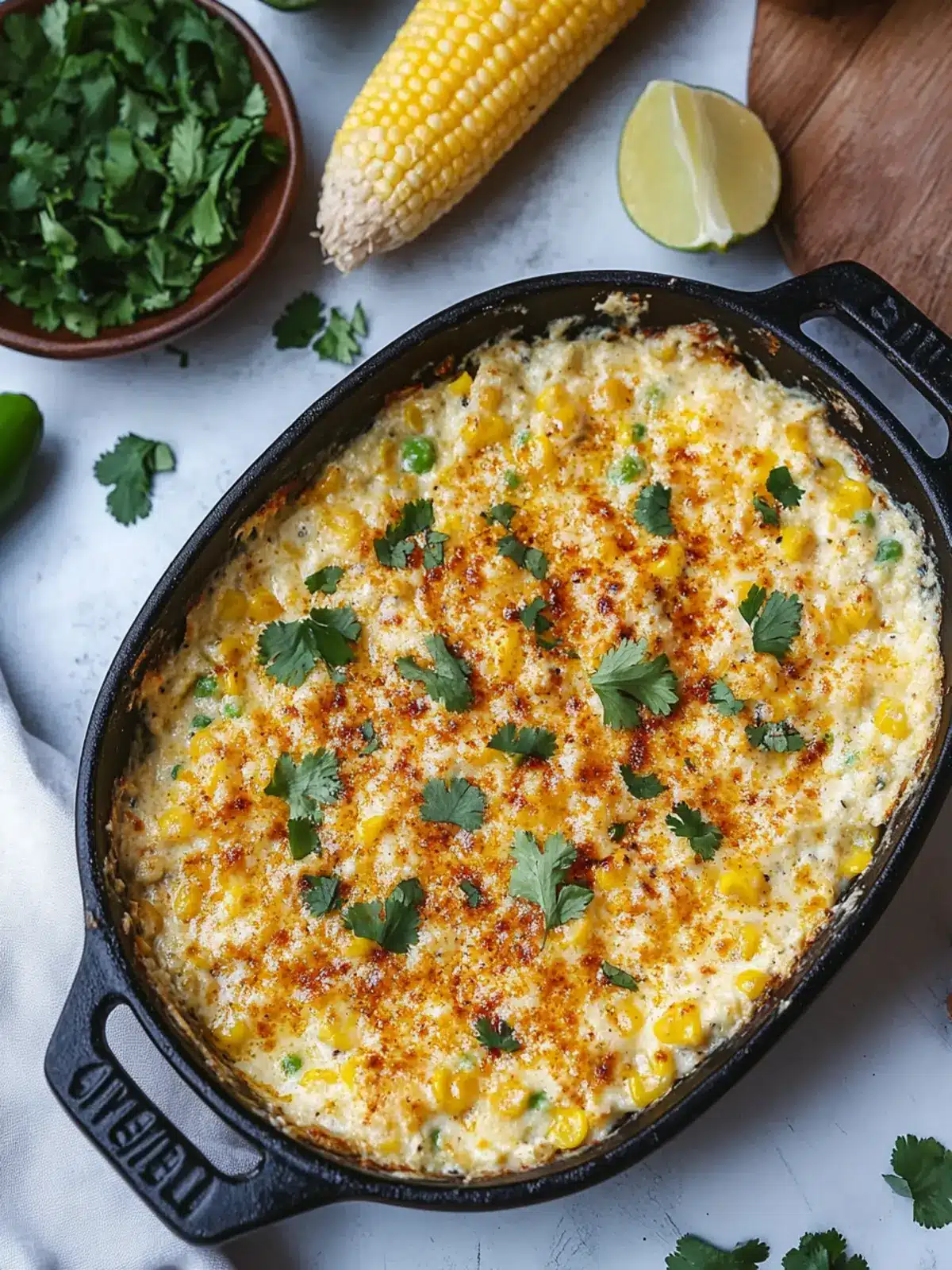 Baked Elote Dip