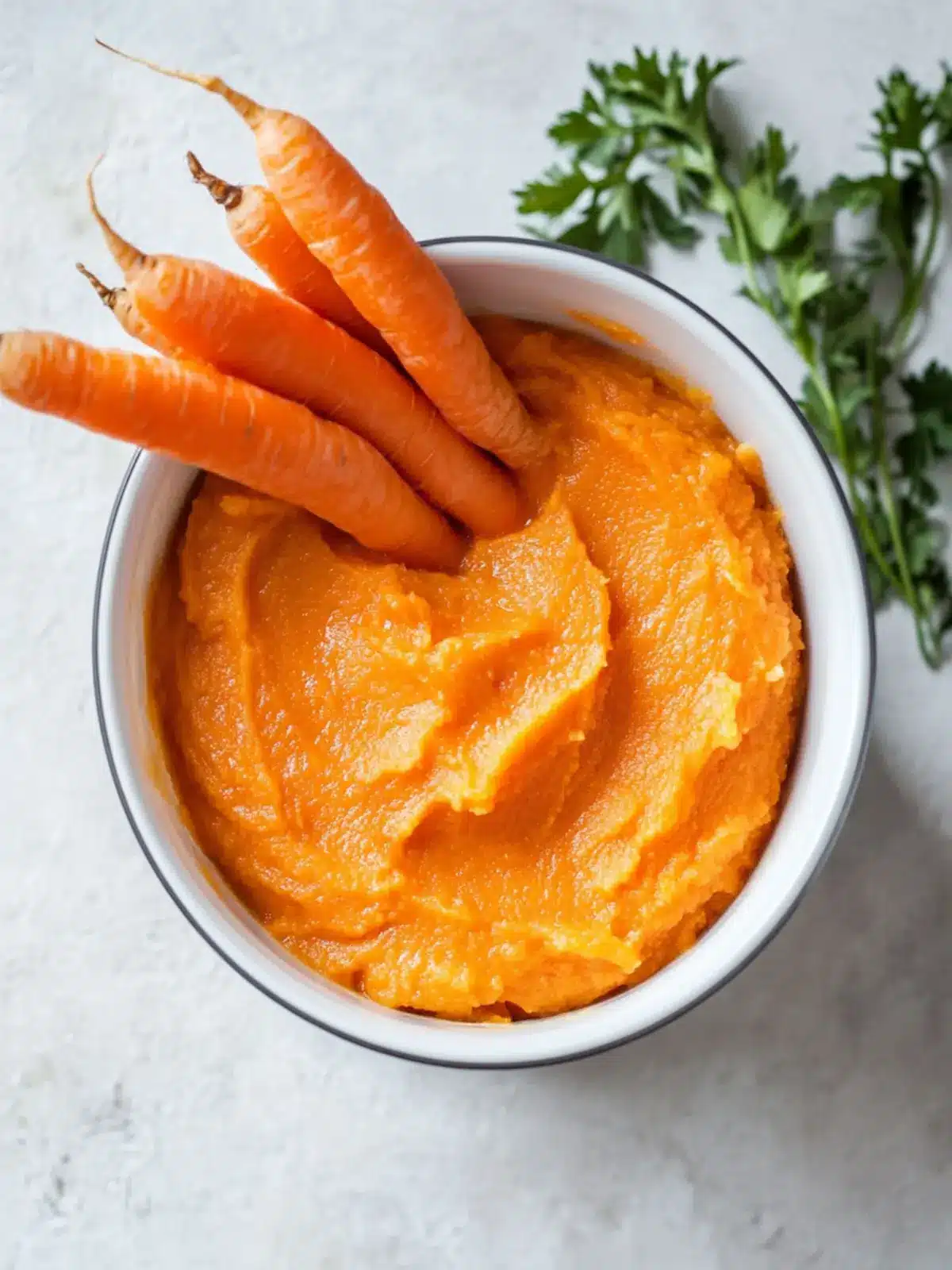 Creamy Mashed Carrots in a Vitamix Blender for Cozy Meals 5 Mashed Carrots in a Vitamix Blender