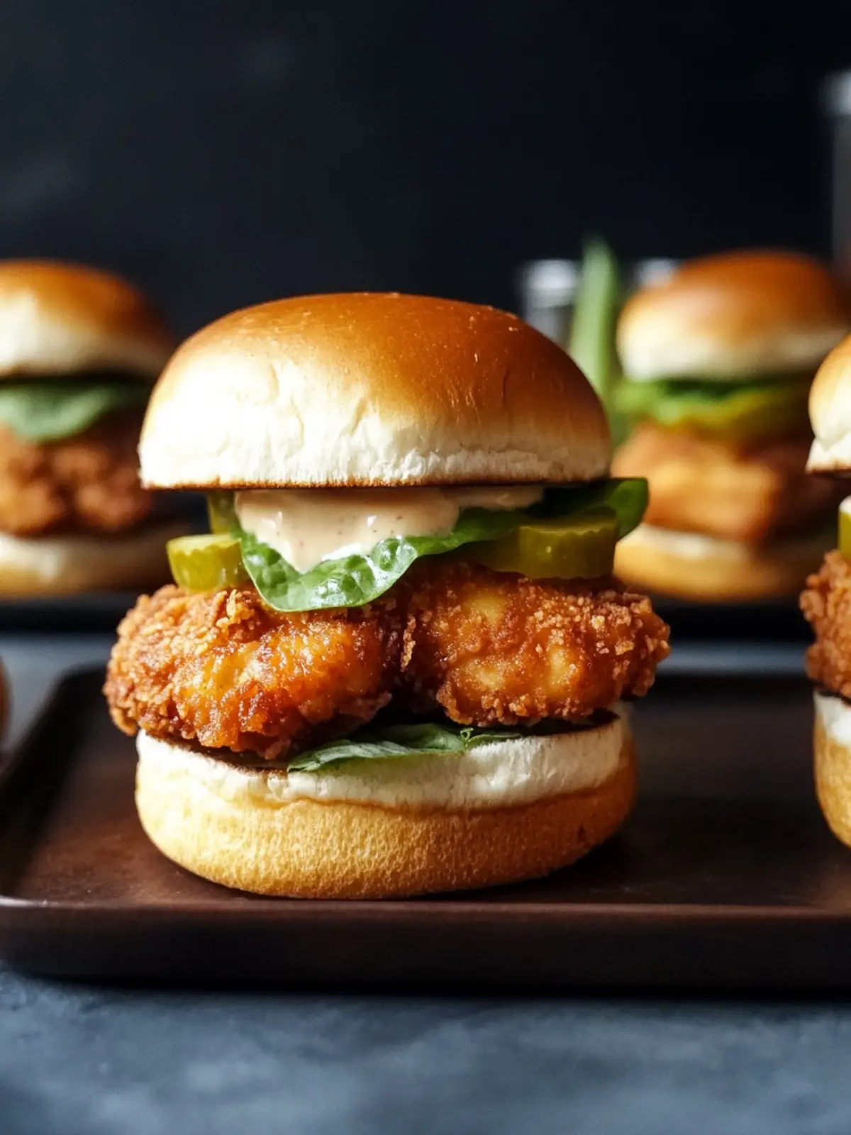 Fried Chicken Sliders