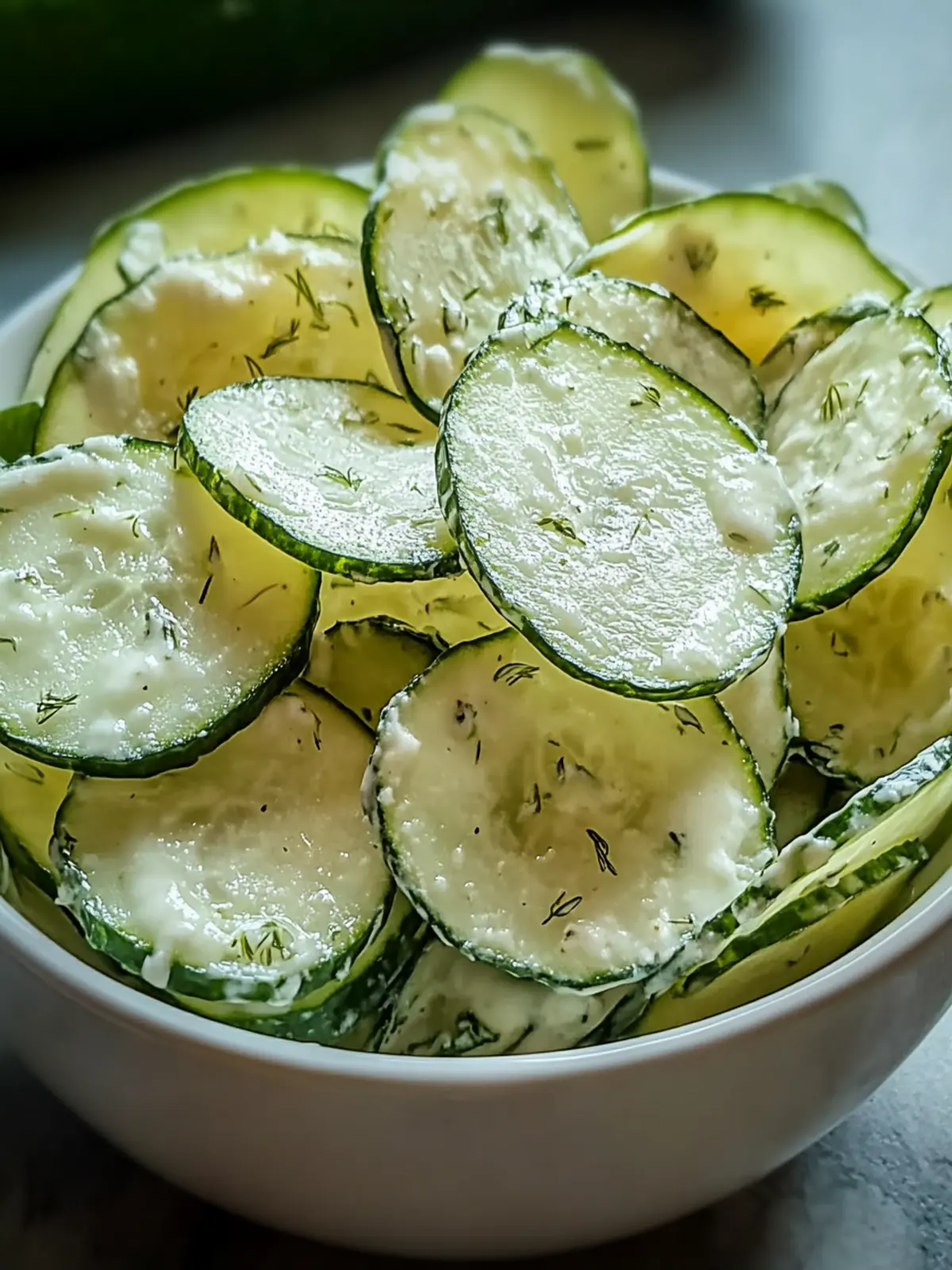 Crunchy Ranch Cucumber Chips Recipe