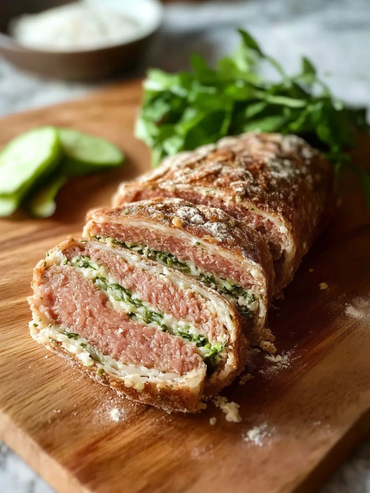 Meat Roll With Fresh-Milled Flour