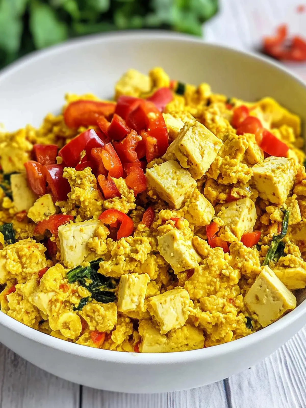 High Protein Tofu Scramble - Your Delicious Vegan Power Meal 5 High Protein Tofu Scramble