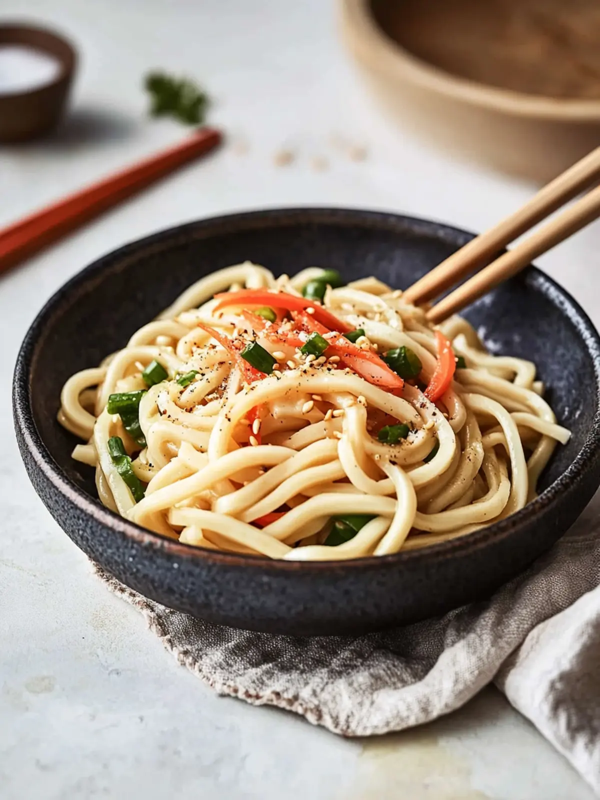 Stir Fry Udon Noodles