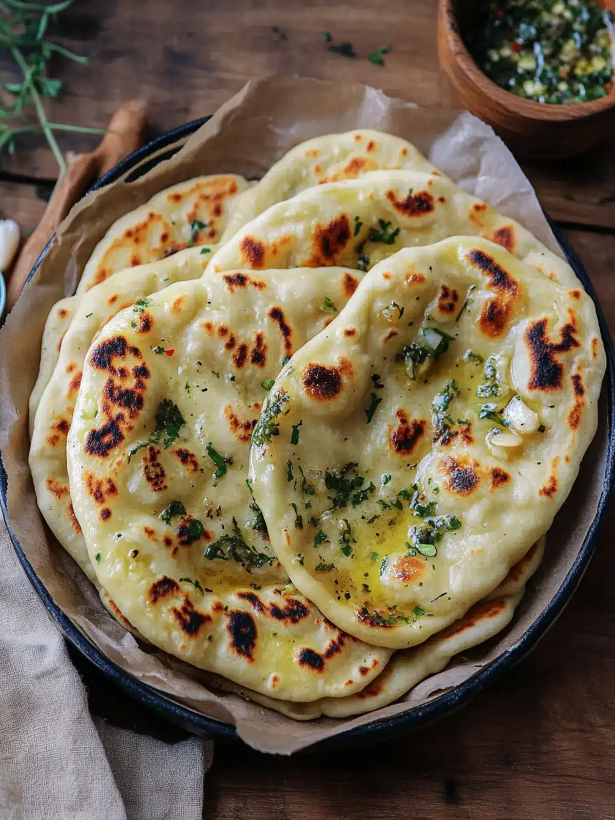 Garlic Naan Recipe – Soft, Chewy Perfection at Home 2 Garlic Naan Recipe