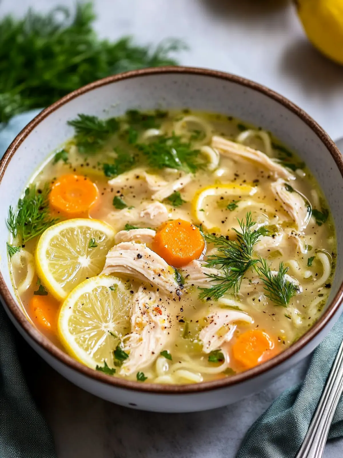 Hearty Slow Cooker Greek Lemon Chicken Soup for Cozy Nights 3 Slow Cooker Greek Lemon Chicken Soup