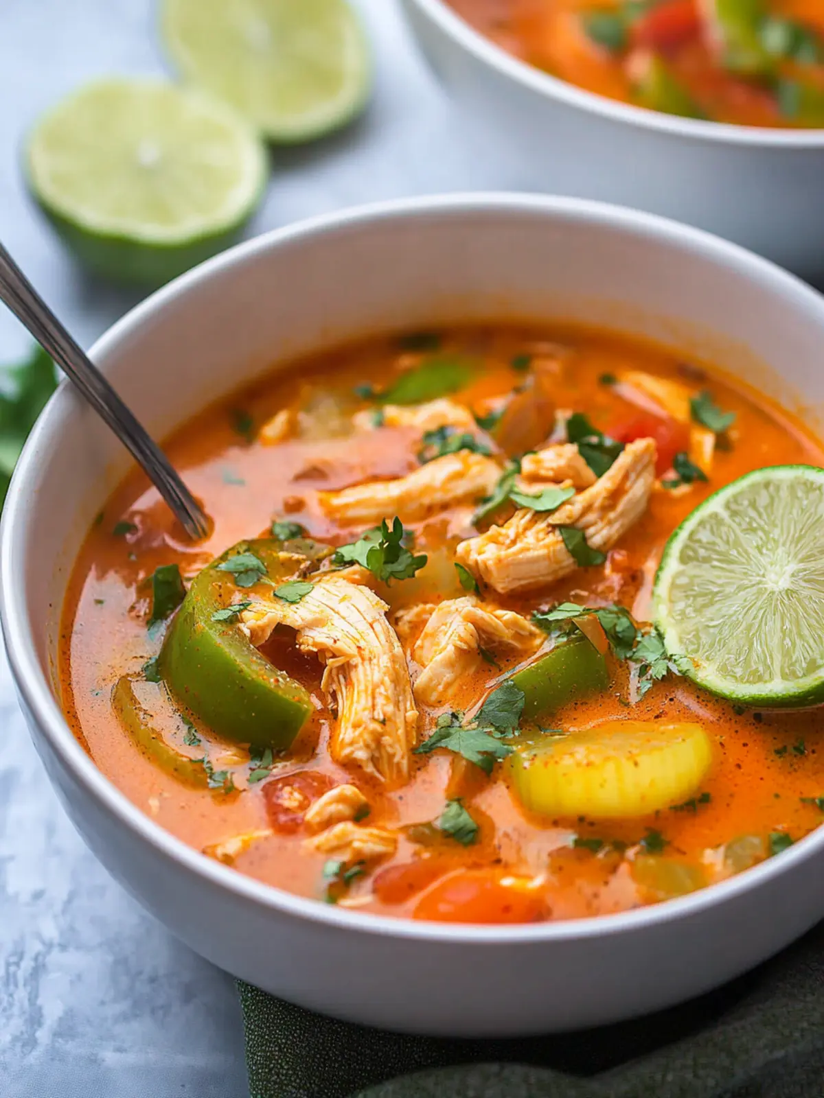 Low Carb Chicken Fajita Soup: A Creamy Keto Comfort 4 Low Carb Chicken Fajita Soup