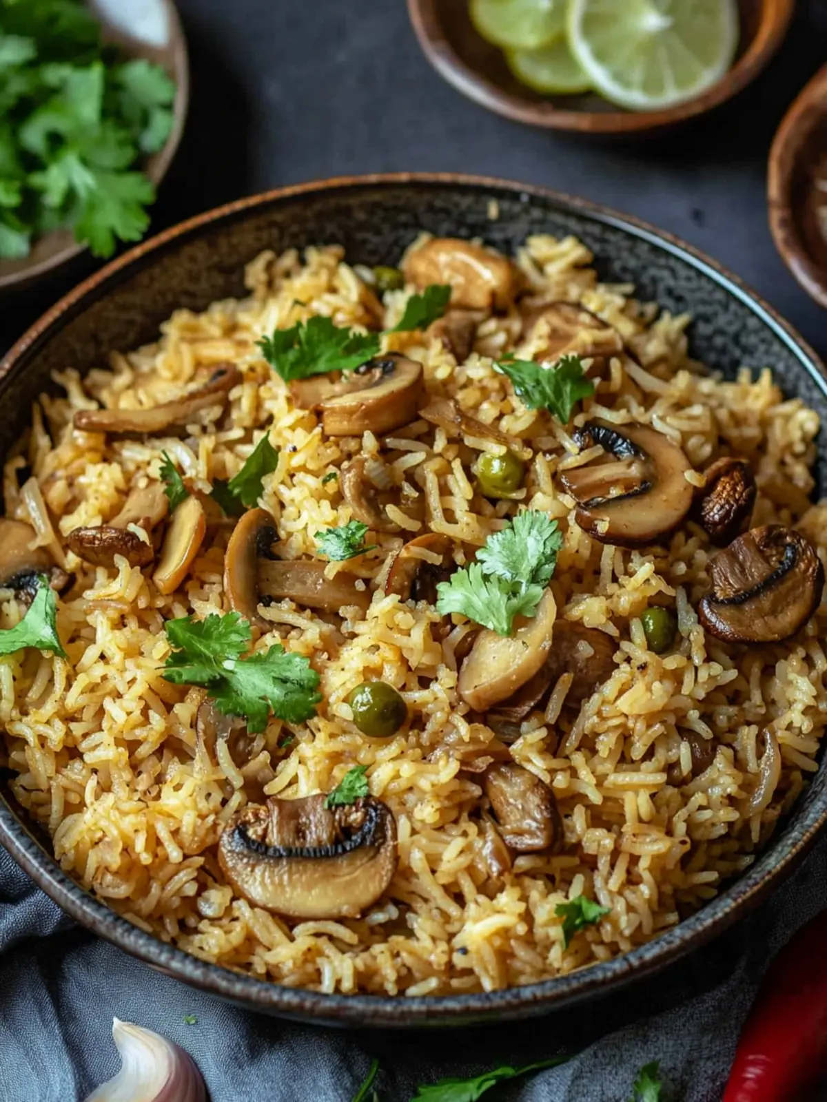 Spicy Chettinad Mushroom Pulao You Can Whip Up Fast 3 Chettinad Mushroom Pulao