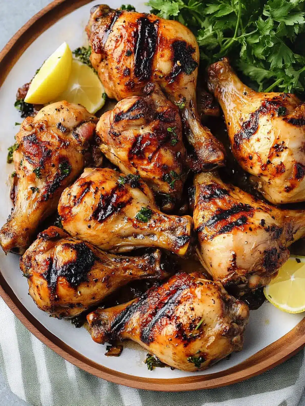Grilled Chicken Legs