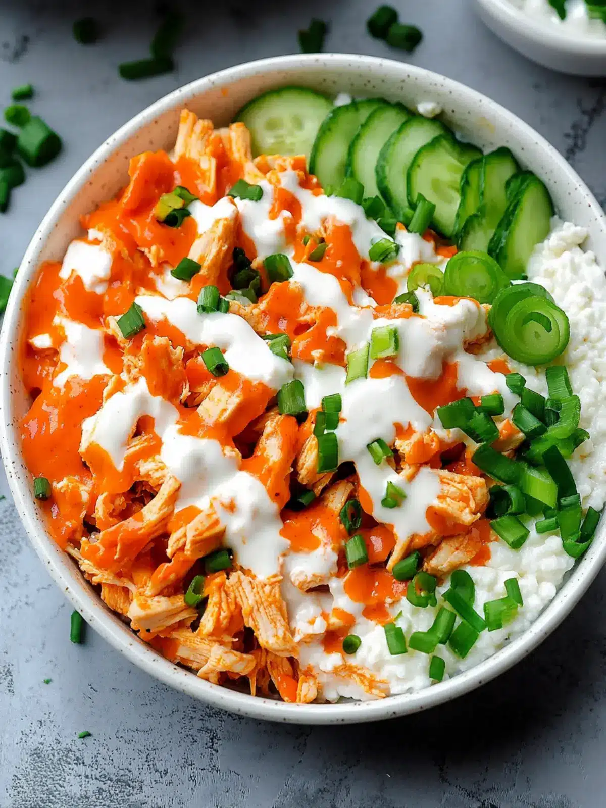 Zesty Buffalo Chicken Cottage Cheese Bowl Recipe You’ll Love 3 Buffalo Chicken Cottage Cheese Bowl