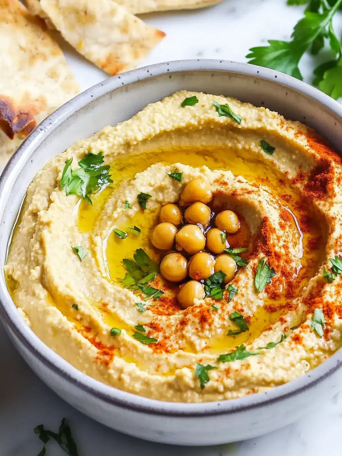 High Protein Hummus Recipe