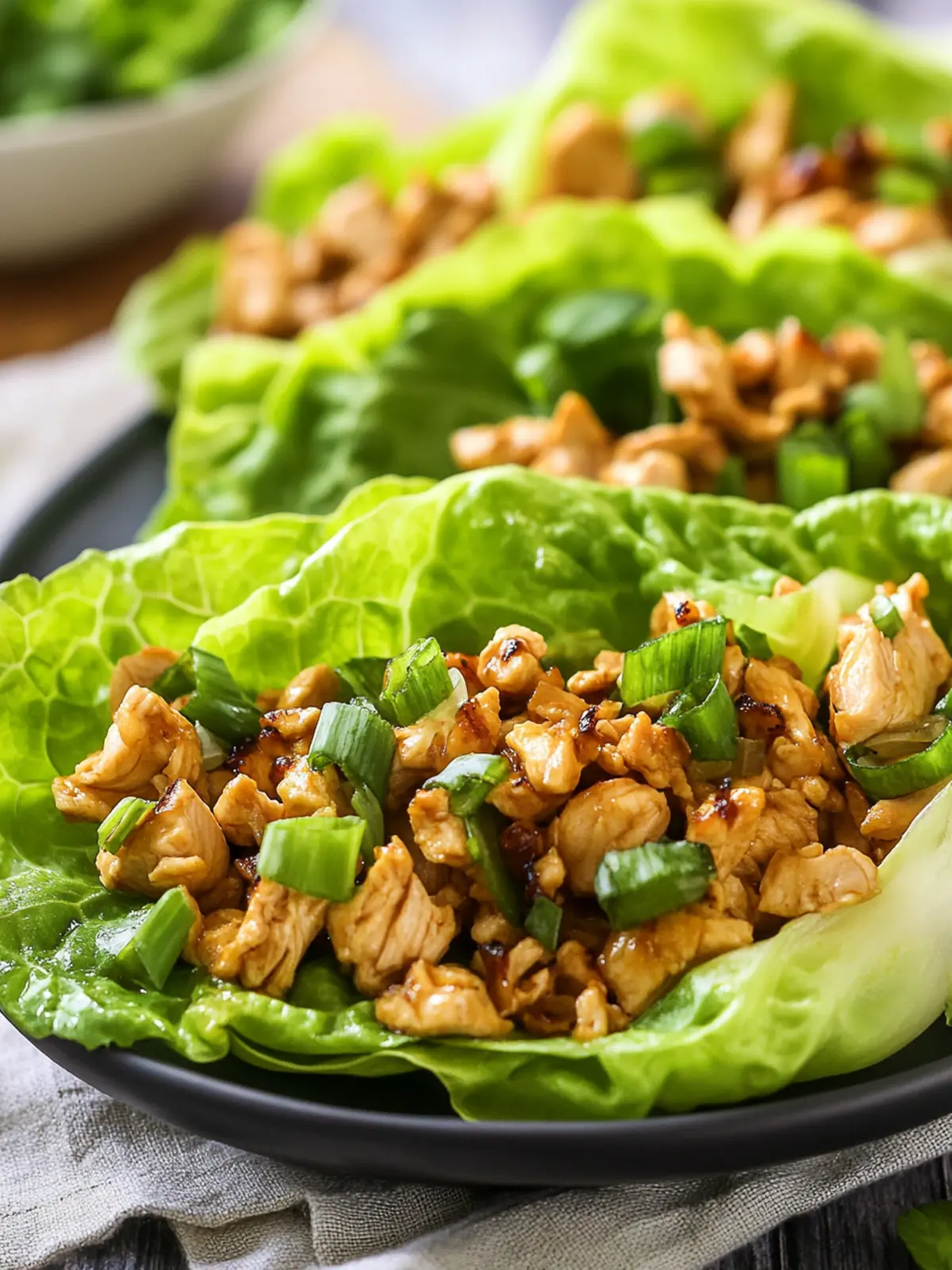 Delicious Copycat PF Chang's Chicken Lettuce Wraps at Home 2 Copycat PF Changs Chicken Lettuce Wraps