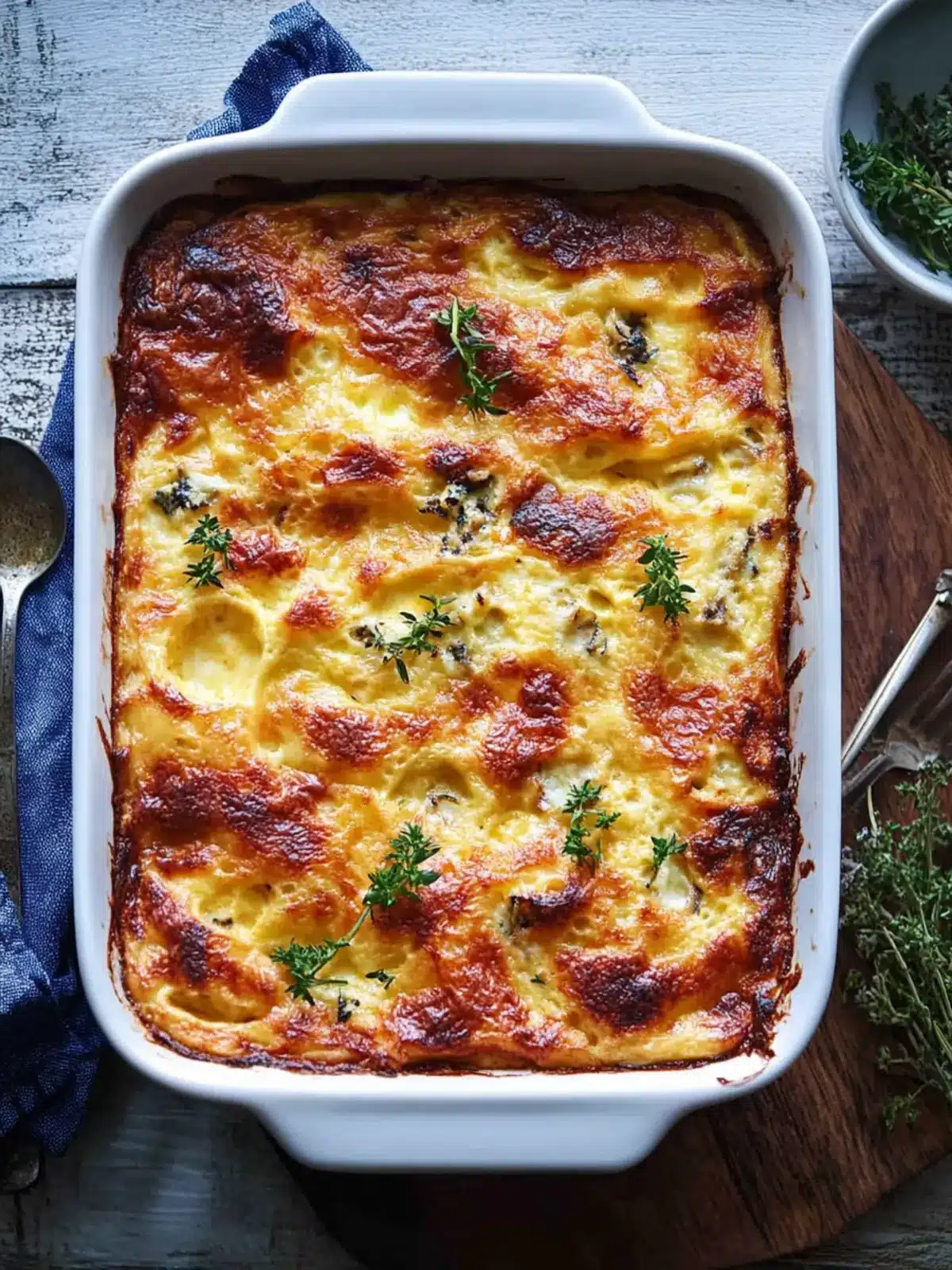 Hearty Egg Casserole with Colorful Veggies for Brunch Bliss 4 Egg Casserole