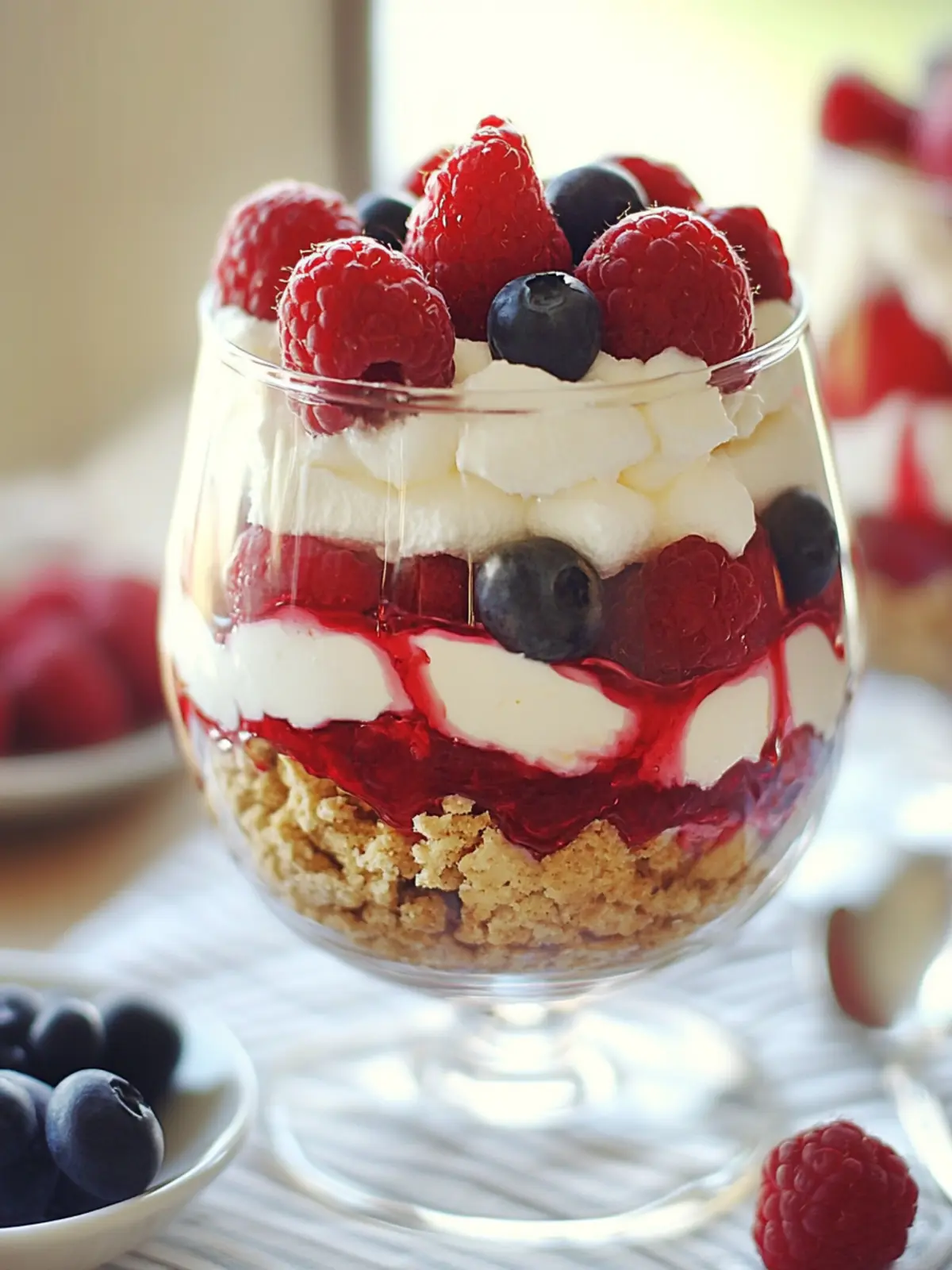 Indulge in No Bake Cheesecake Trifle for Effortless Bliss 5 No Bake Cheesecake Trifle