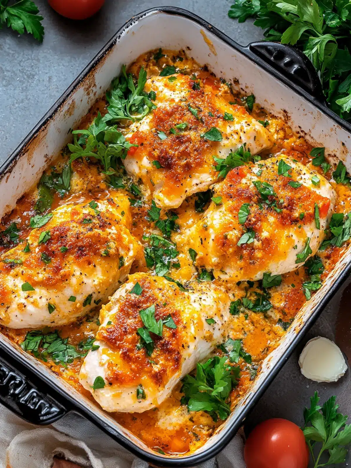 Baked Caesar Chicken: A Creamy, Low-Carb Comfort You’ll Love 3 Baked Caesar Chicken