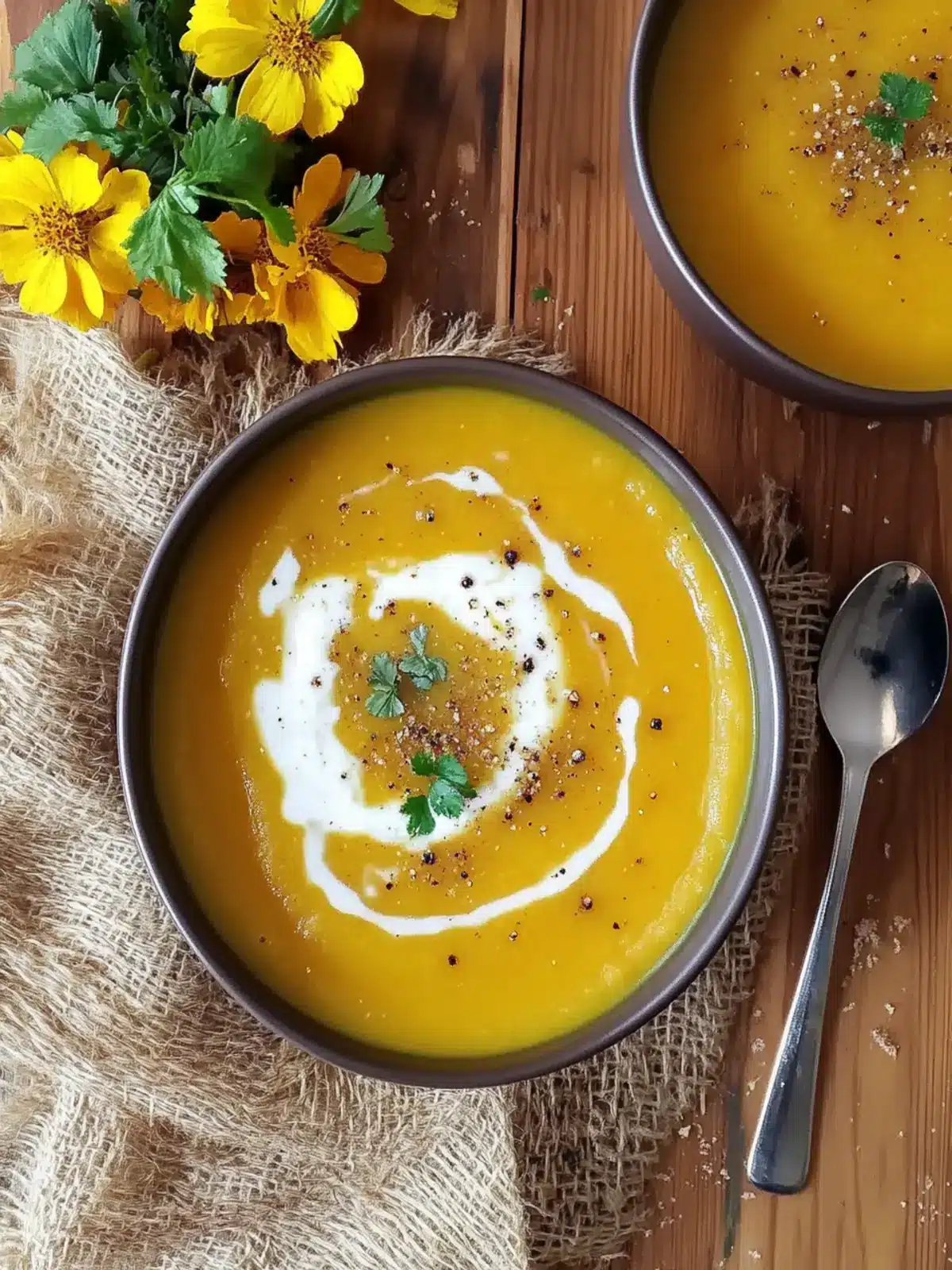 Creamy Roasted Butternut Squash Soup with Coconut Milk Bliss 3 Roasted Butternut Squash Soup with Coconut Milk