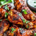 Easy Baked Chipotle Chicken Wings