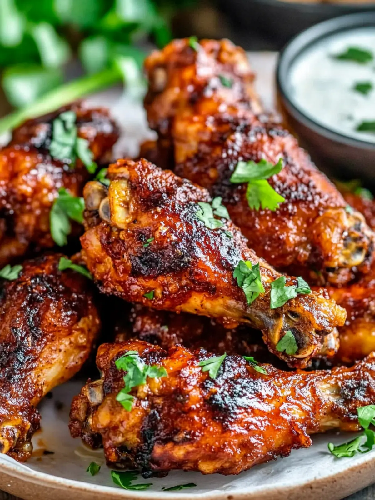 Easy Baked Chipotle Chicken Wings