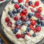 Red, White & Blue Cheesecake Salad