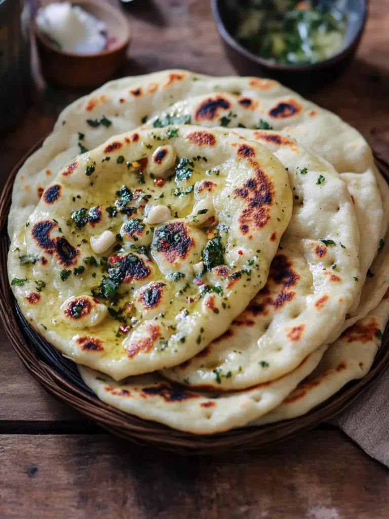 Garlic Naan Recipe