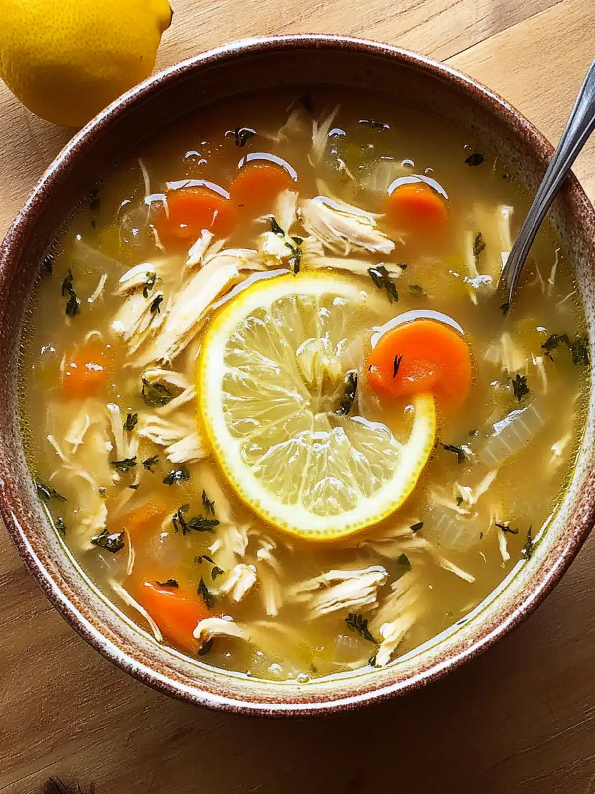 Crockpot Chicken Lemon Soup: A High-Protein Cozy Delight 3 Crockpot Chicken Lemon Soup