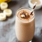 Chocolate Banana Peanut Butter Protein Shake