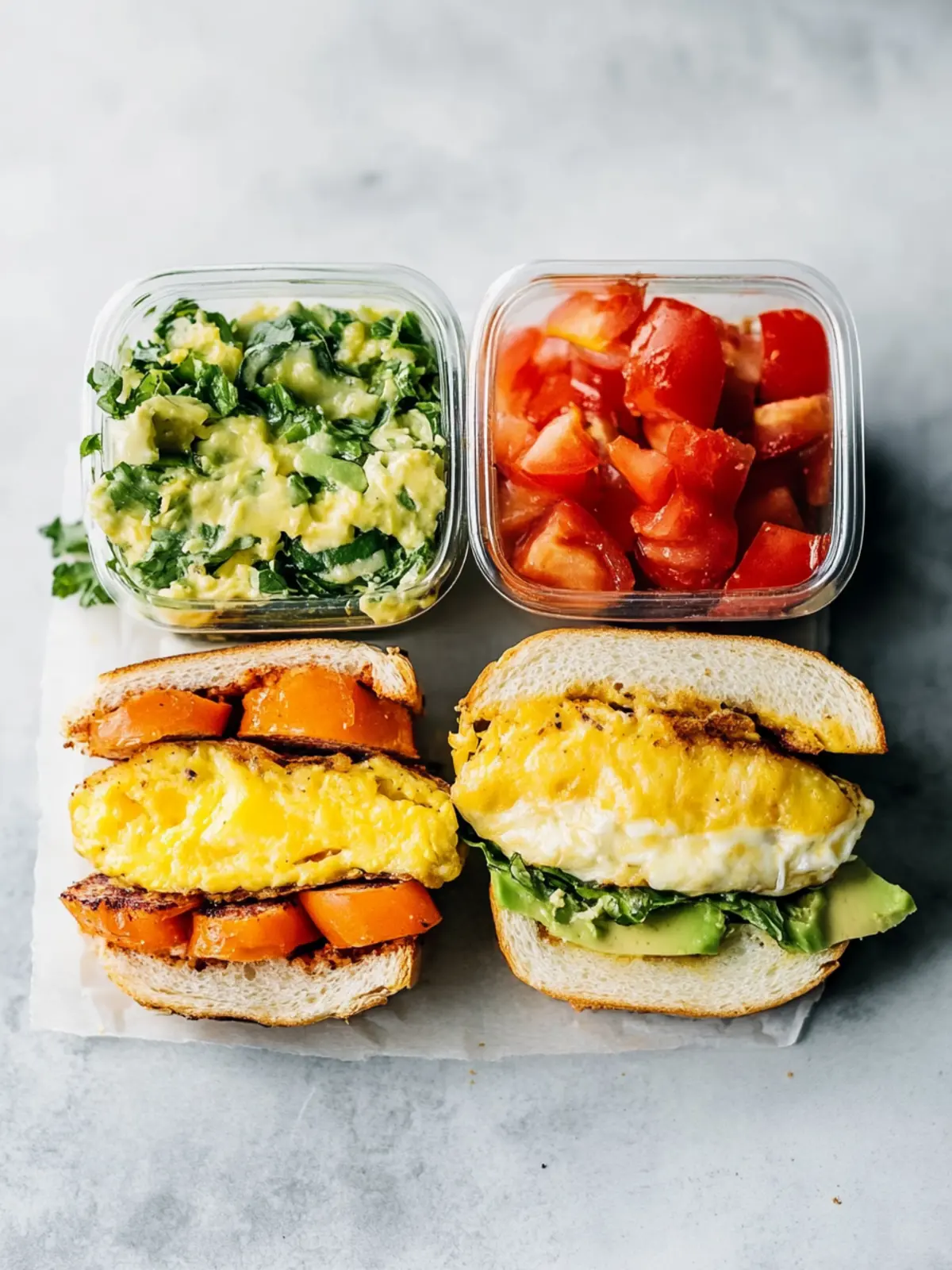 Meal Prep Breakfast Sandwiches for Stress-Free Mornings 2 Meal Prep Breakfast Sandwiches