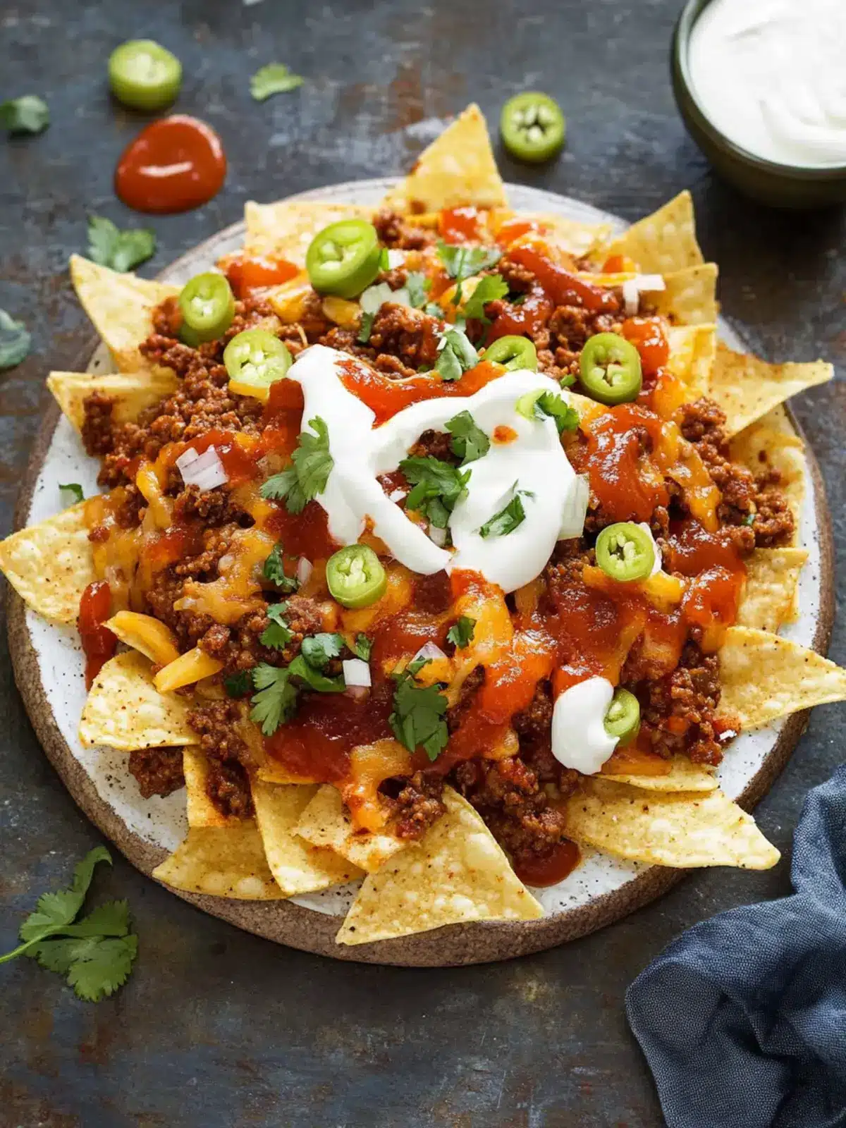 Crispy Sloppy Joe Nachos Recipe
