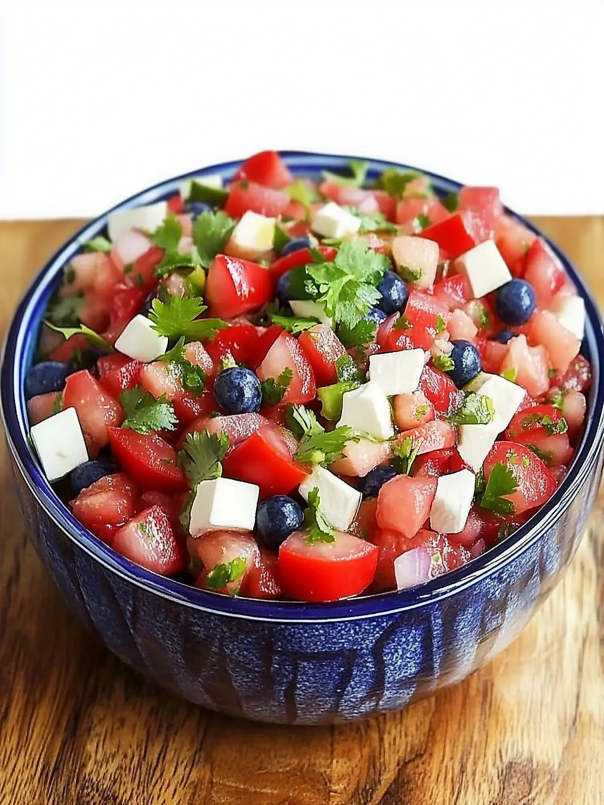 Fresh Red, White and Blue Salsa for Vibrant Summer Celebrations 3 Red, White and Blue Salsa
