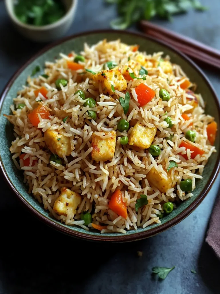 Paneer Fried Rice
