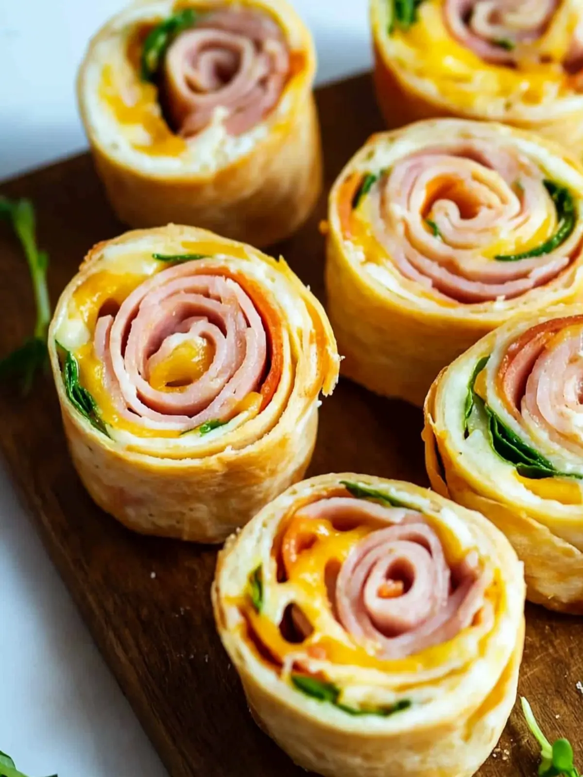 Ham and Cheese Pinwheels