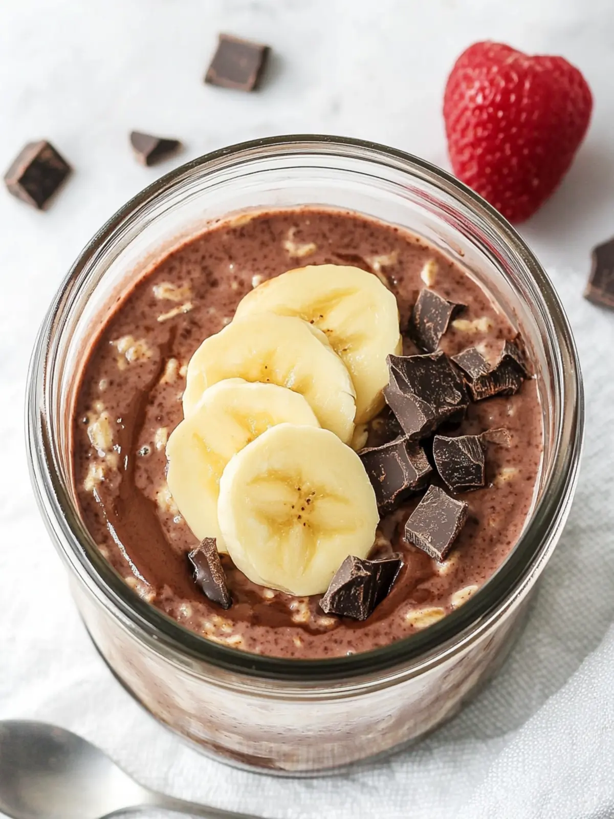 Chocolate Protein Overnight Oats Bliss for Busy Mornings 4 Chocolate Protein Overnight Oats