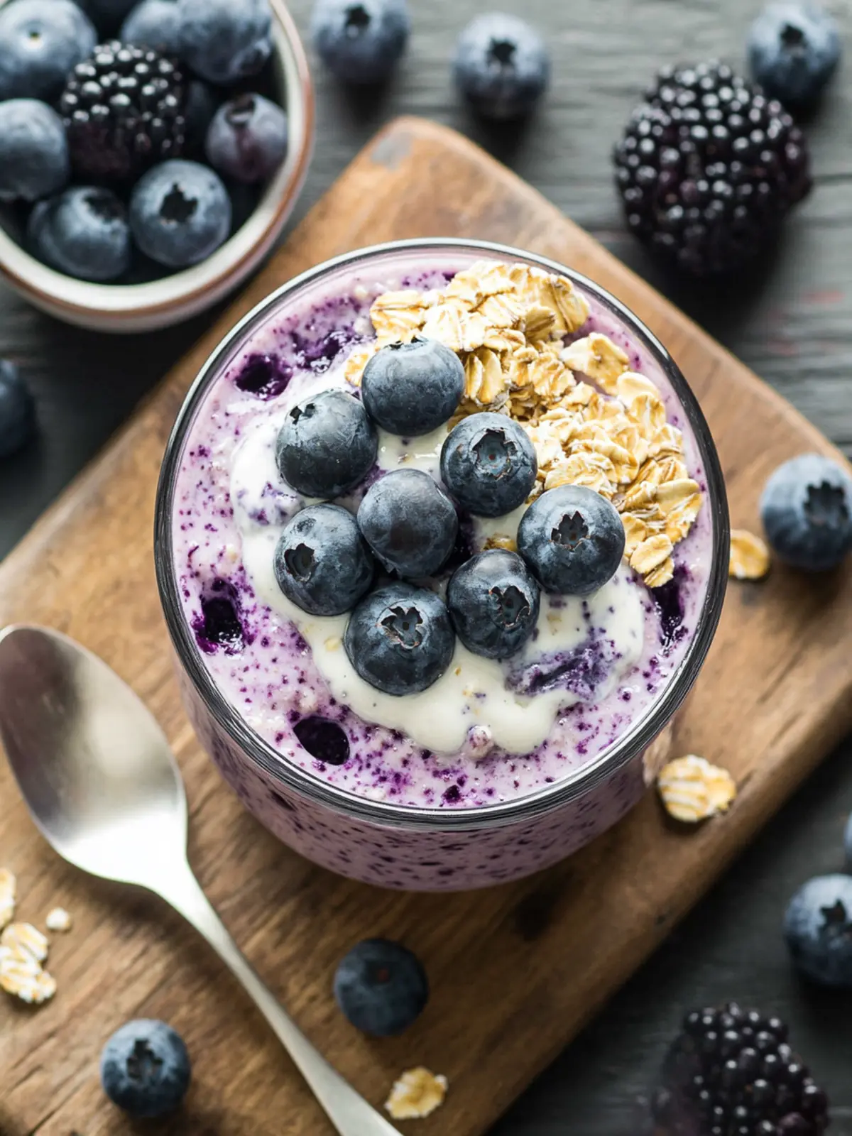 Blueberry Cheesecake Overnight Oats for a Blissful Morning Treat 5 Blueberry Cheesecake Overnight Oats